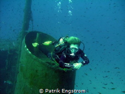 My wife Katja on the Rozie Malta by Patrik Engstrom 